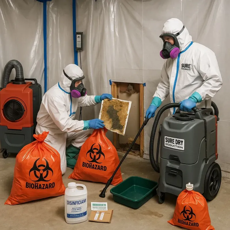 Contaminated Water Handling Protocols process in Redford, MI
