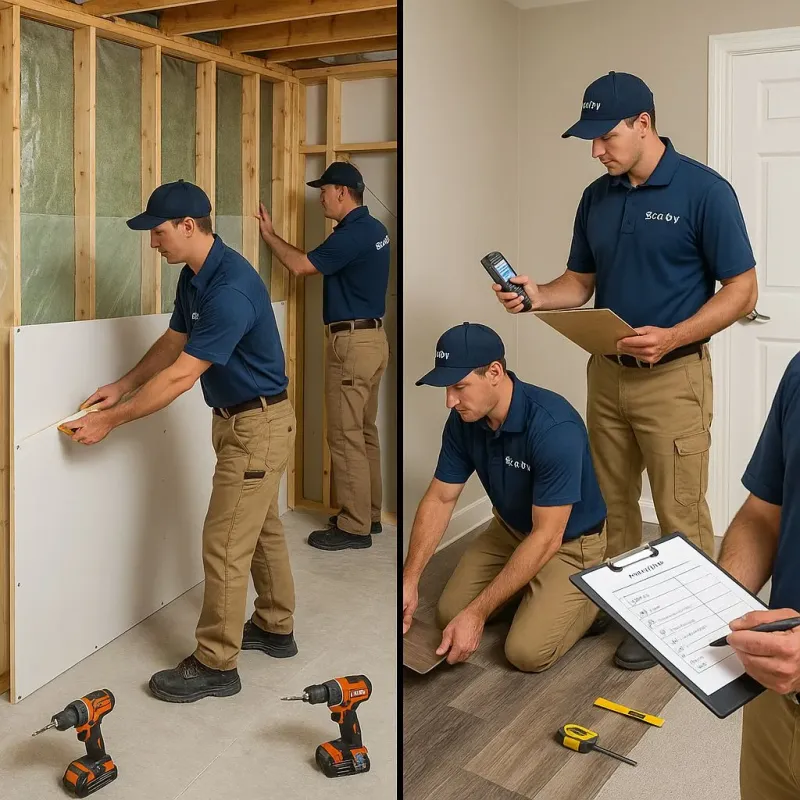 Repairs and Reconstruction process in Redford, MI