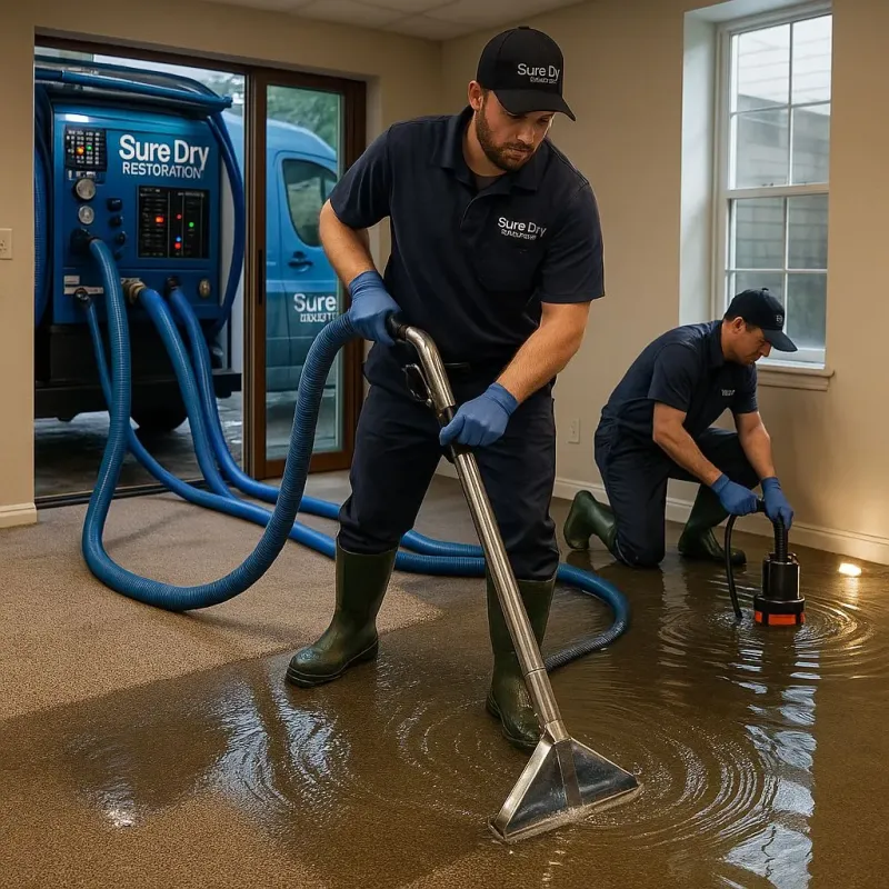 Water Extraction and Removal process in Redford, MI